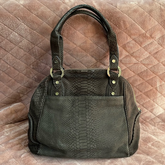 Elaine Turner suede shoulder bag - Picture 4 of 6